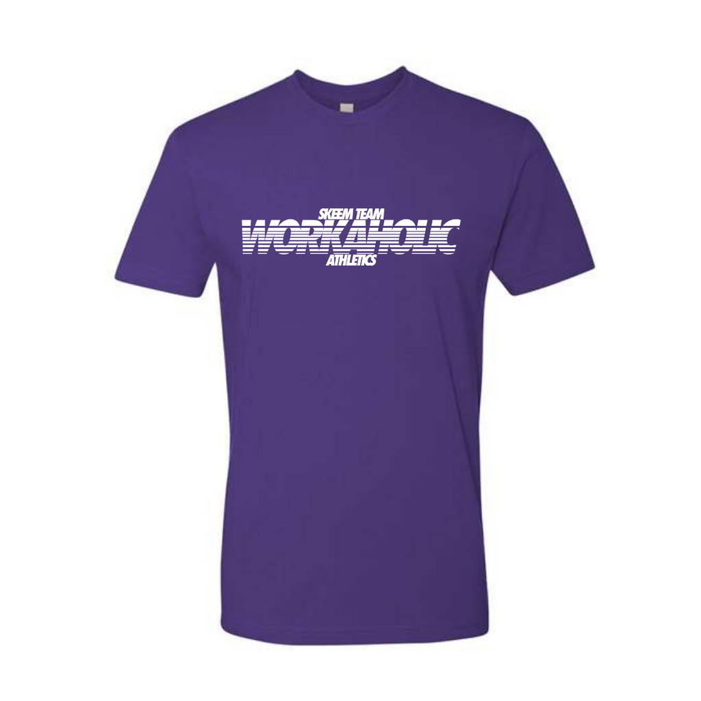 Signature Workaholic T-Shirt (white print)