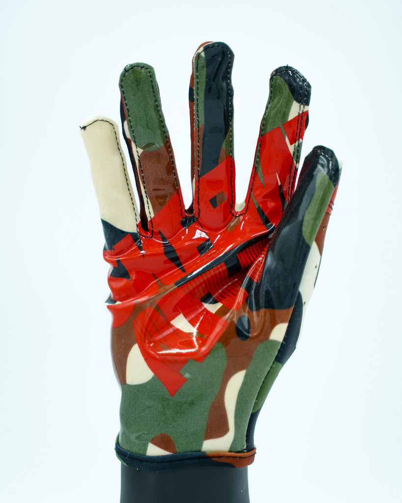 Skeemteam Football Gloves "Army Fatigue"