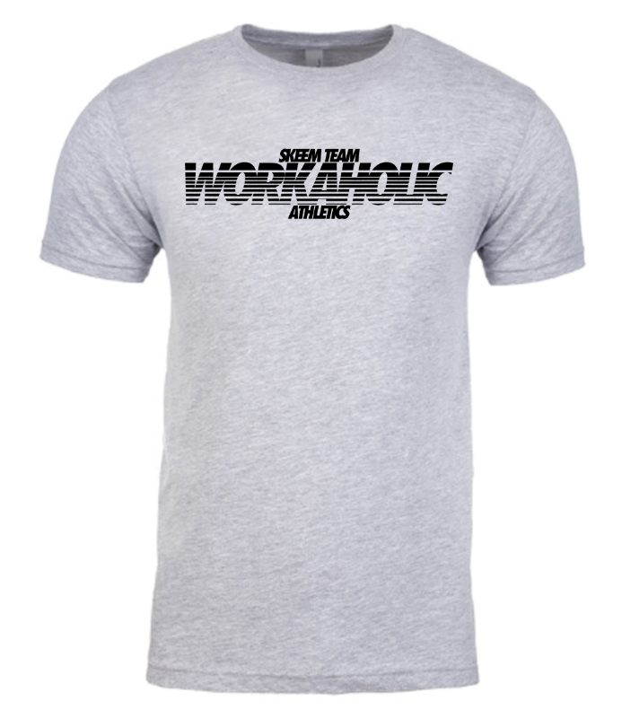 Signature Workaholic T-Shirt (Black Print)