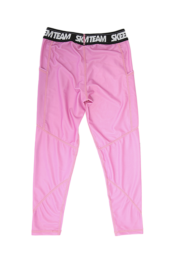 Pink compression sale pants
