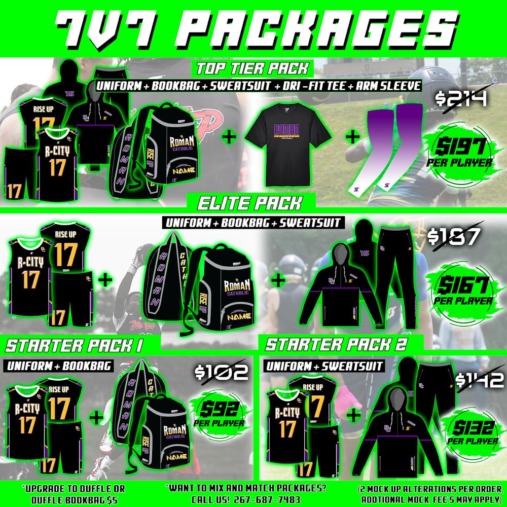 2026 7v7 uniform package pricing per player - SkeemTeam Athletics Philadelphia