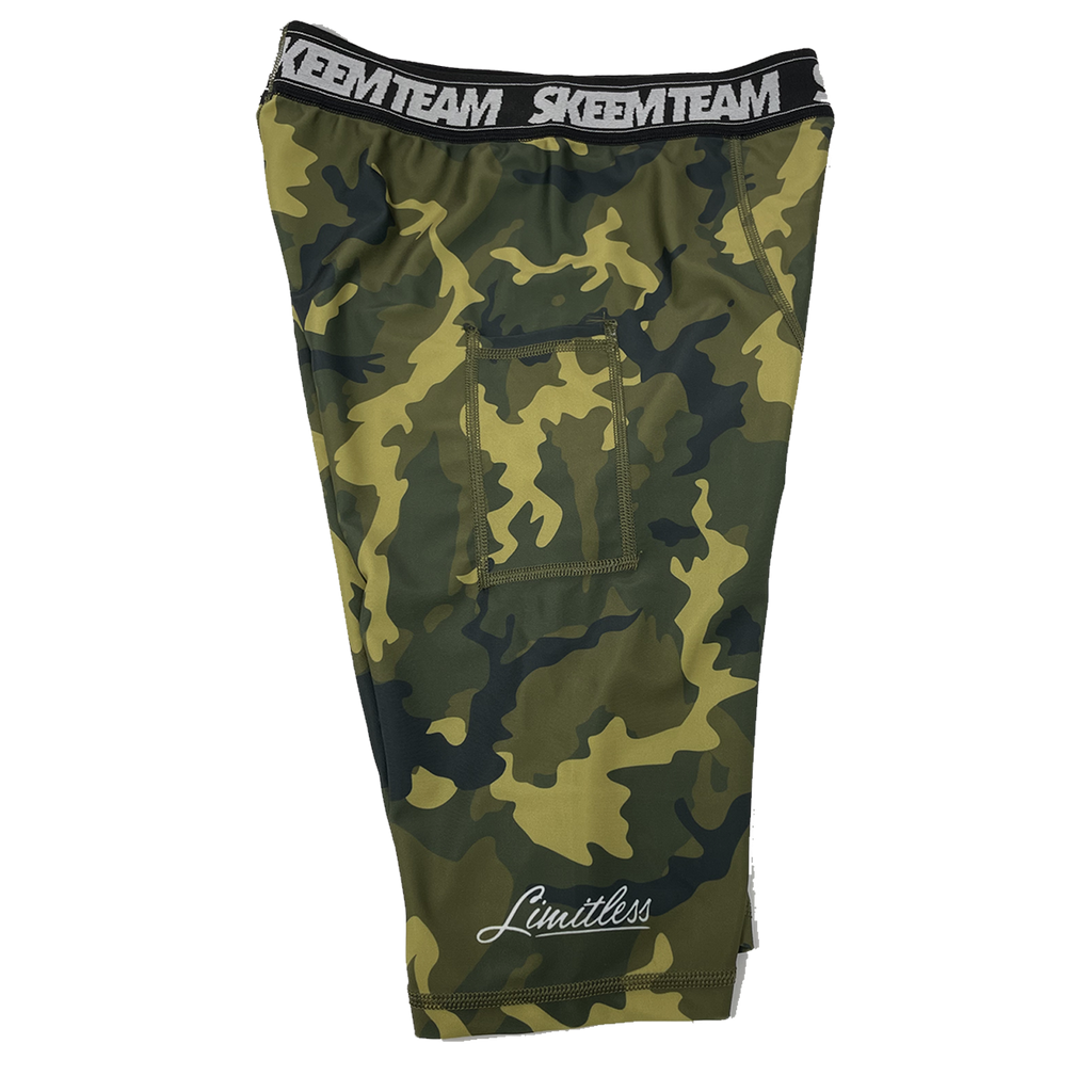 Biker Compression Short (Camo)