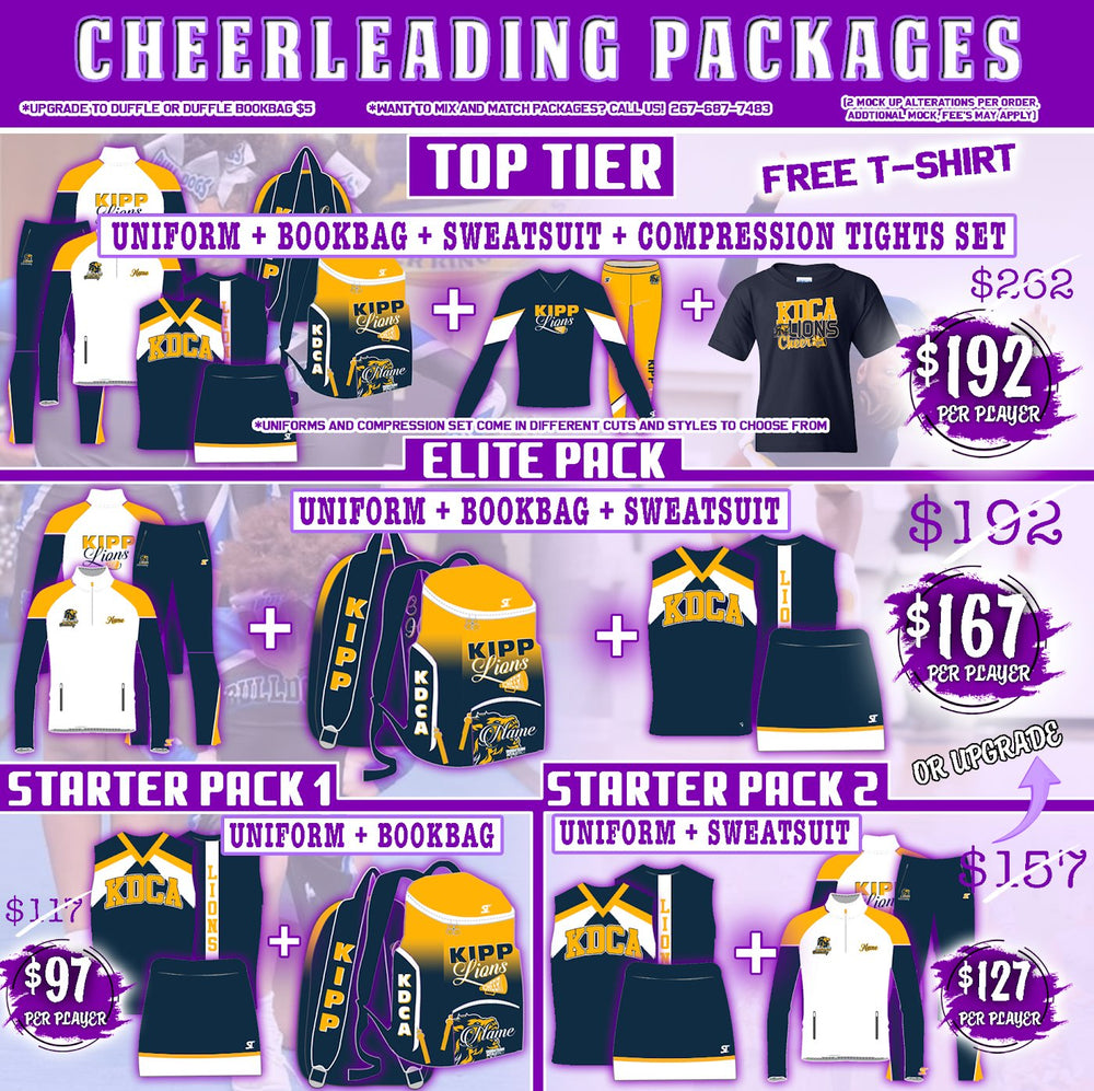 2026 cheerleading uniform package pricing per player - SkeemTeam Athletics Philadelphia