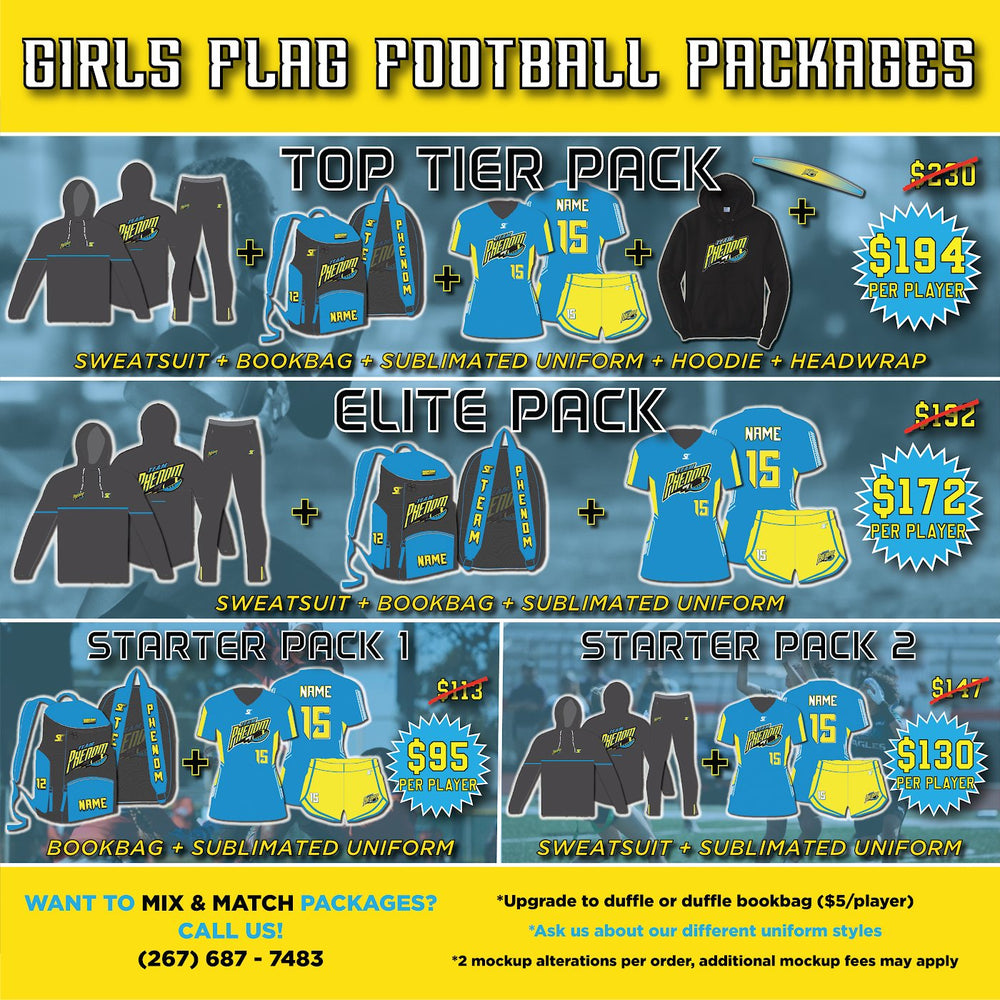 2026 girls flag football package pricing per player - SkeemTeam Athletics Philadelphia
