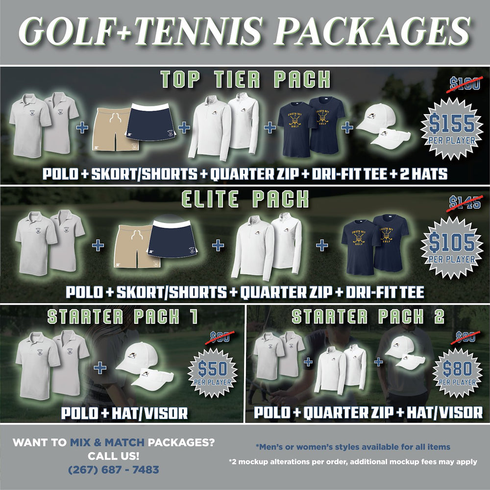 2026 golf and tennis uniform package pricing per player - SkeemTeam Athletics Philadelphia