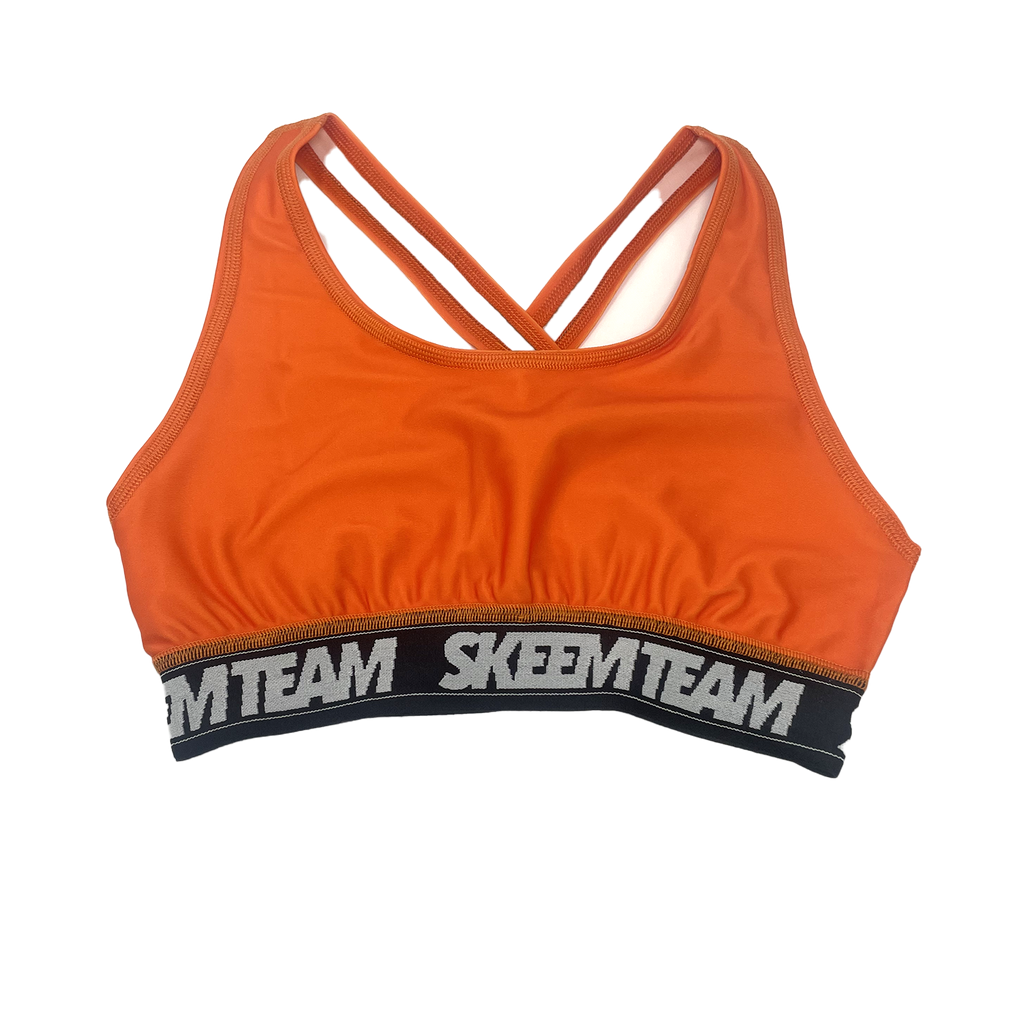 "Limitless" Sports Bra (Orange)