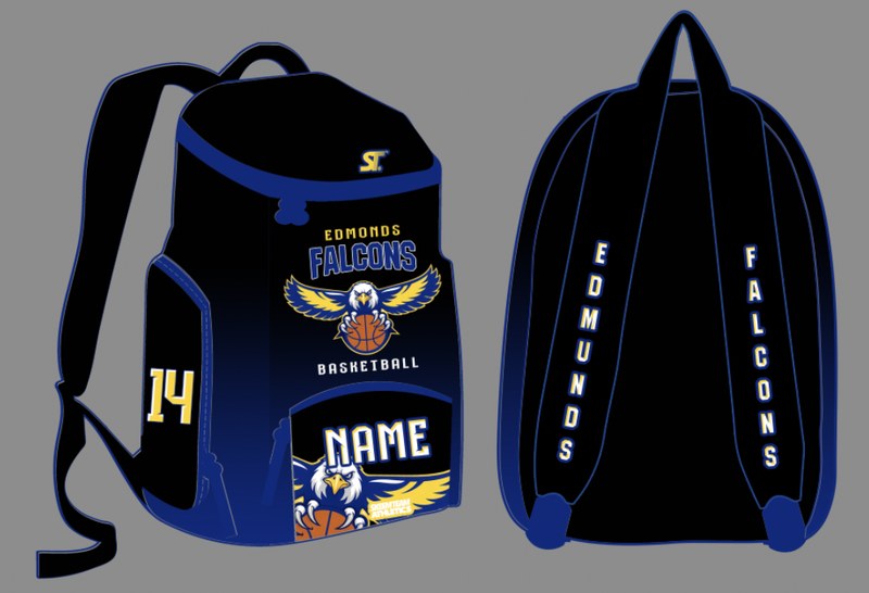 Custom Basketball - Edmonds Falcons - Jersey + Shorts by SkeemTeam Athletics, Philadelphia