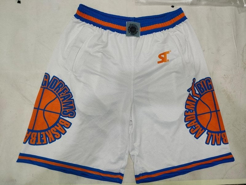 Custom Basketball - Hoopers (Phresh Basketball Shorts) - Sublimated Shorts (White) by SkeemTeam Athletics, Philadelphia