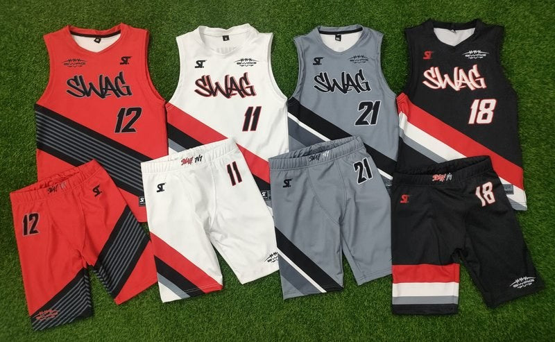 Custom Basketball - Swag - Reversible Set (Multi-Colorway) by SkeemTeam Athletics, Philadelphia