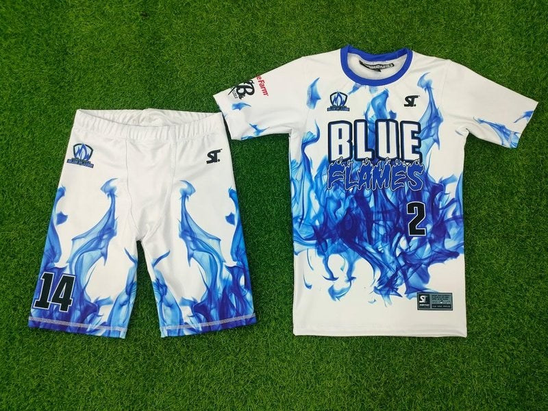 Custom Football - Blue Devils - Sublimated Pants + Jersey by SkeemTeam Athletics, Philadelphia