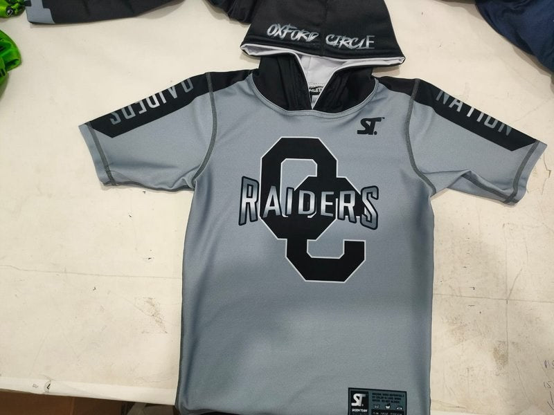 Custom Football - OC Raiders - Sublimated Jersey + Pants by SkeemTeam Athletics, Philadelphia