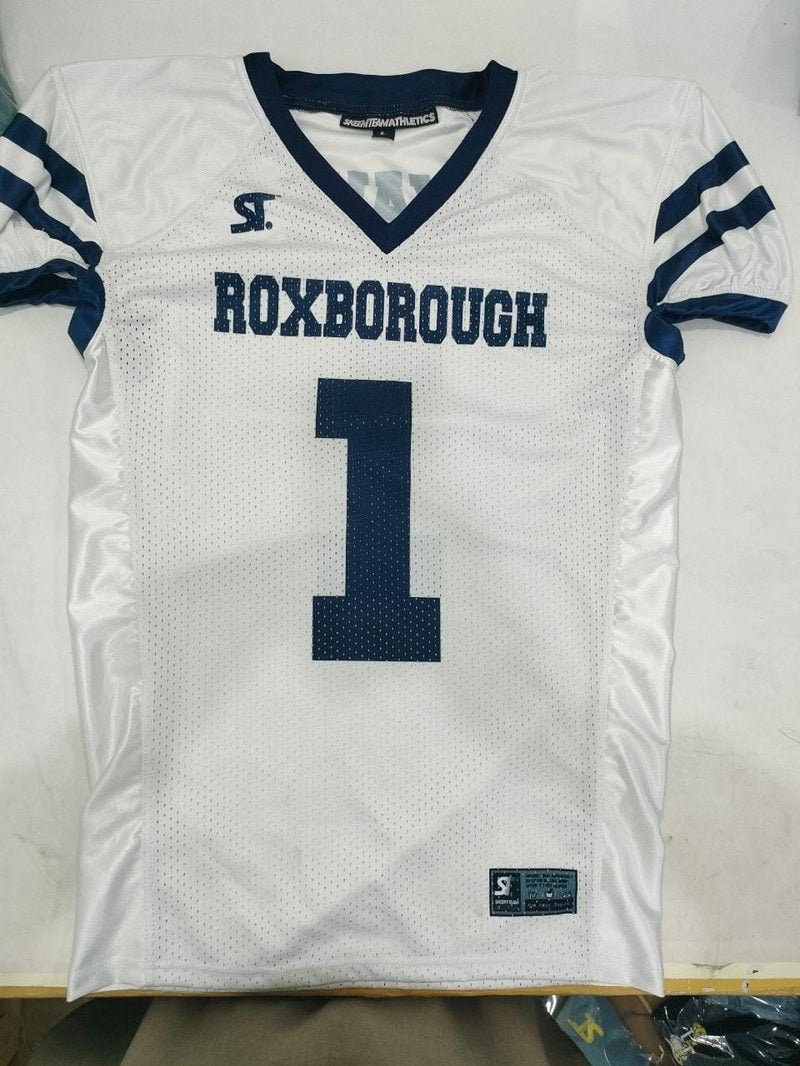Custom Football - Roxborough - Sublimated Jersey (Away) by SkeemTeam Athletics, Philadelphia