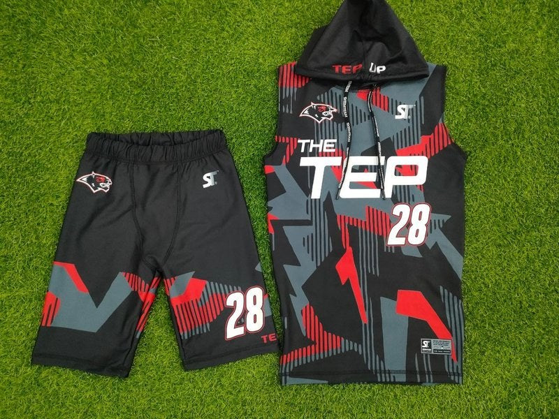 Custom Football - The Tep - Football (Variant) - Sublimated Football Set by SkeemTeam Athletics, Philadelphia