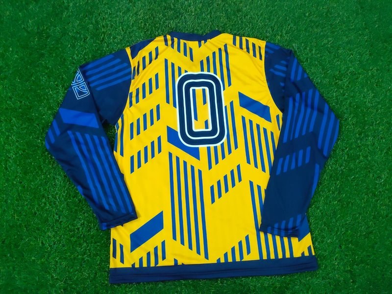 Custom Soccer - Cristo Rey - Sublimated Long-Sleeve Jersey + Shorts by SkeemTeam Athletics, Philadelphia