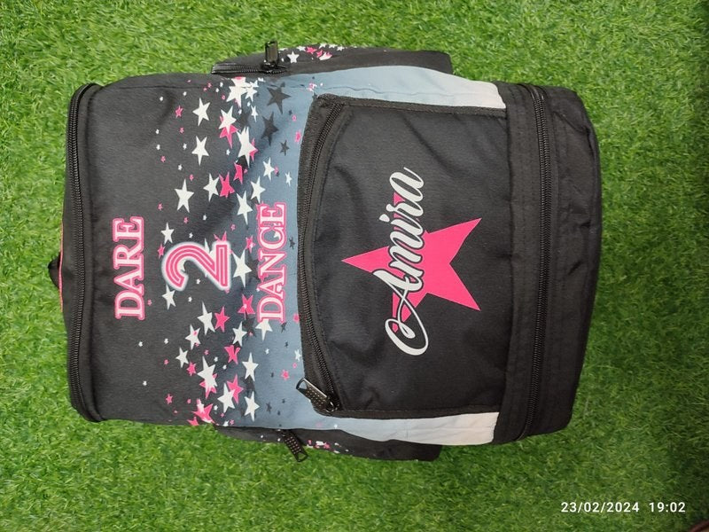 Custom Team Travel Gear - Dare 2 Dance - Edwina - Personalized Dance Backpack by SkeemTeam Athletics, Philadelphia