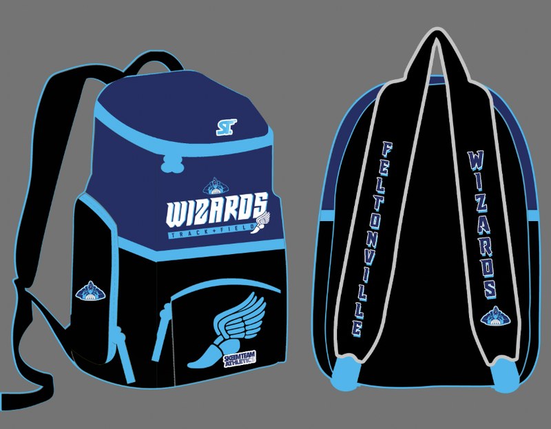 Custom Team Travel Gear - Feltonville Wizards - Backpack by SkeemTeam Athletics, Philadelphia
