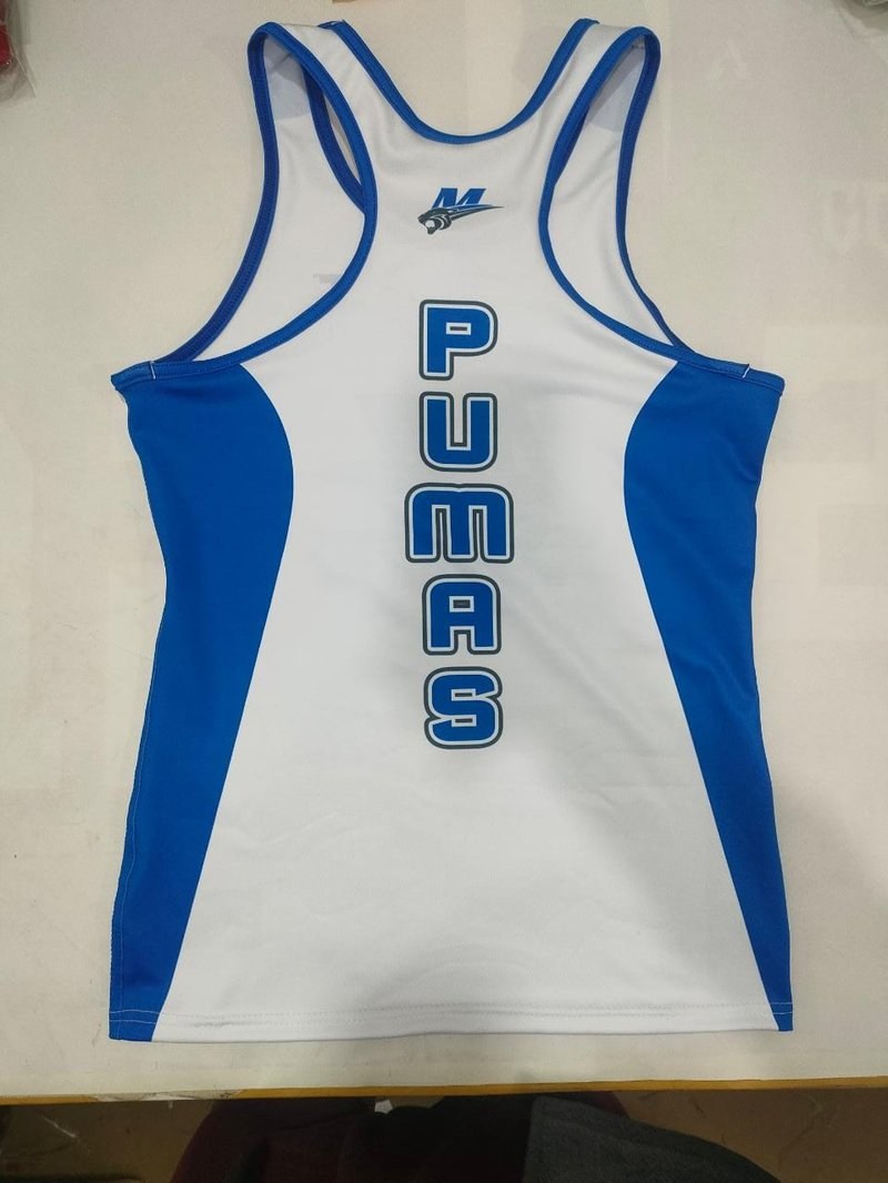 Custom Wrestling - Mastery Pumas - Wrestling Singlet by SkeemTeam Athletics, Philadelphia