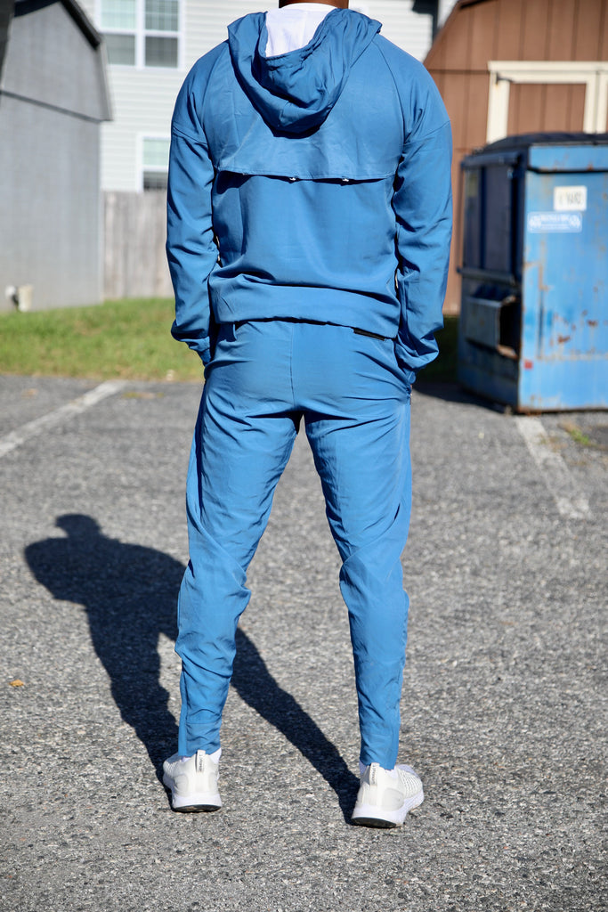 "Flex Suit" Cross Training Sweat Suit-Joggers (Sapphire)