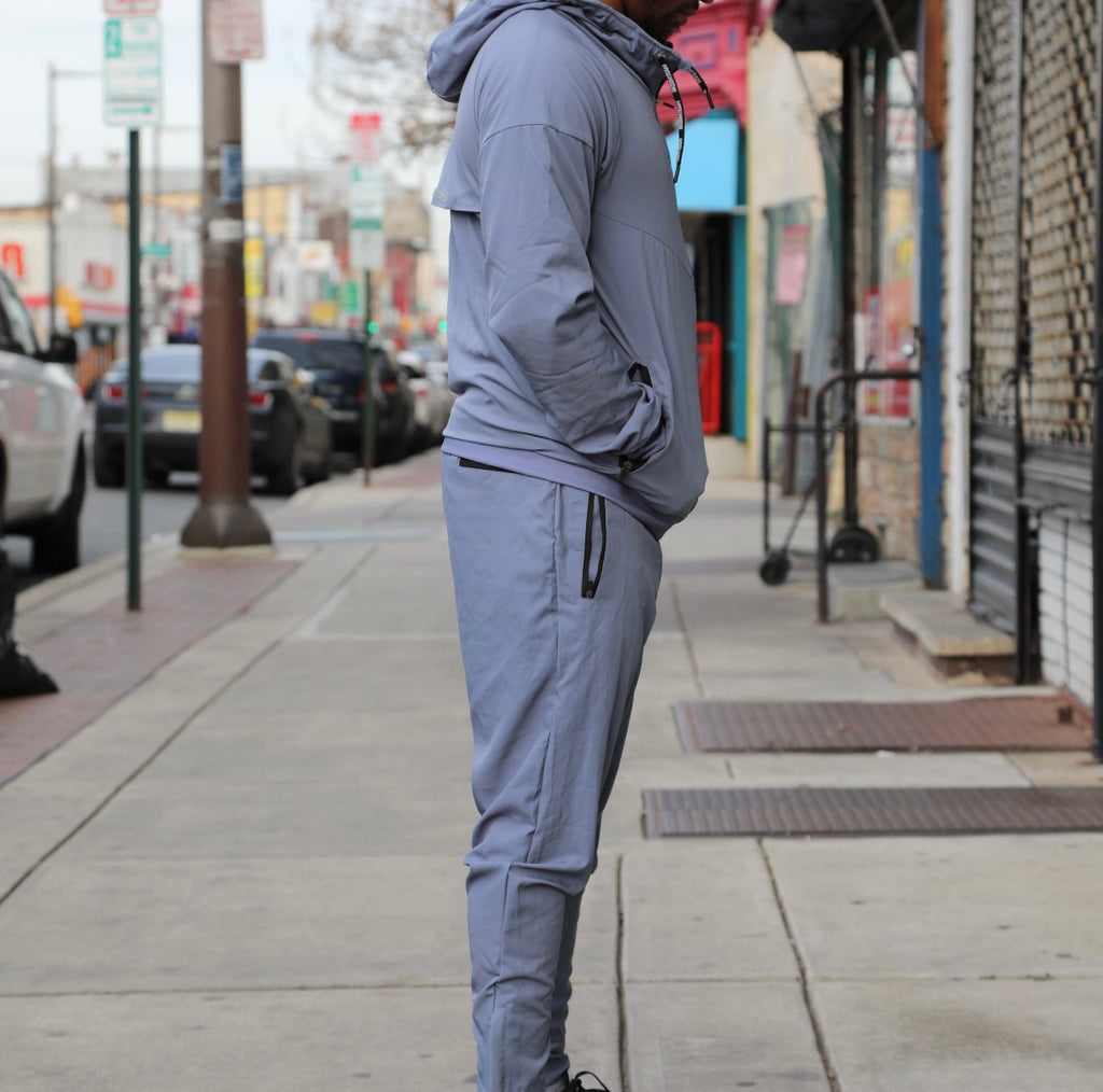 "Flex Suit" Cross Training Sweat Suit-Joggers(Grey)