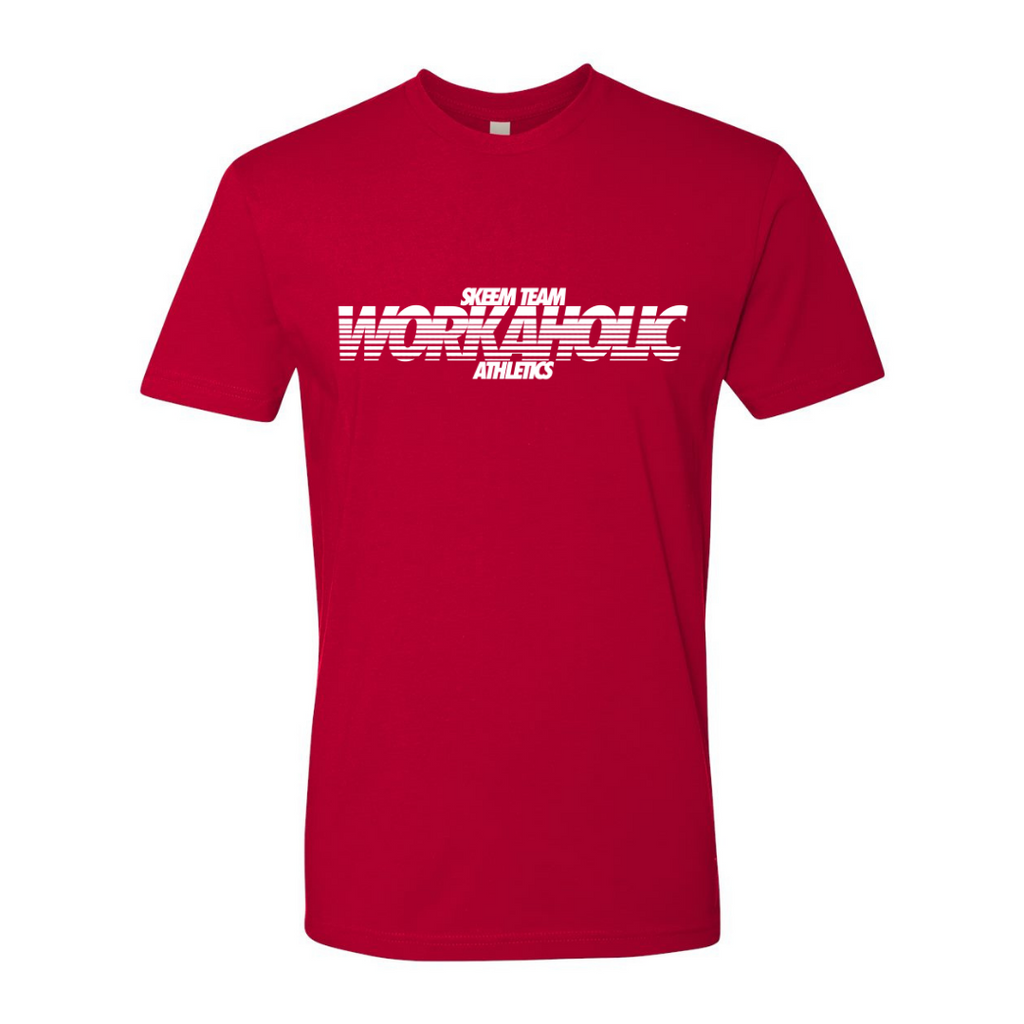 Signature Workaholic T-Shirt (white print)