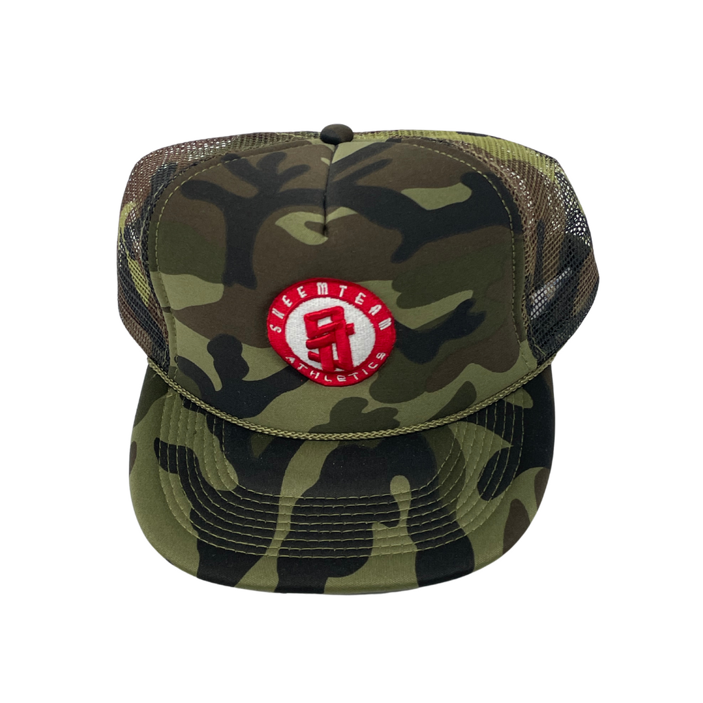 Embroidered Trucker Hats (Camo)