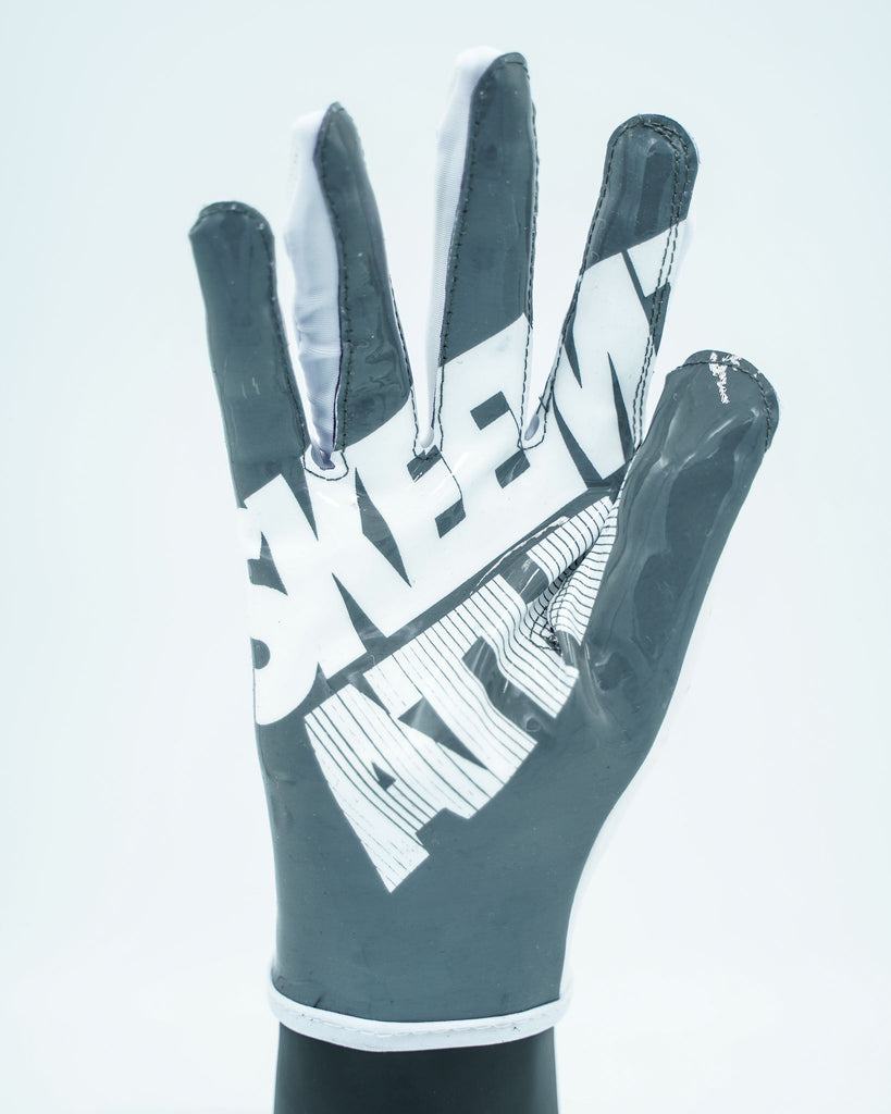 Skeemteam Football Gloves White/Cool Grey