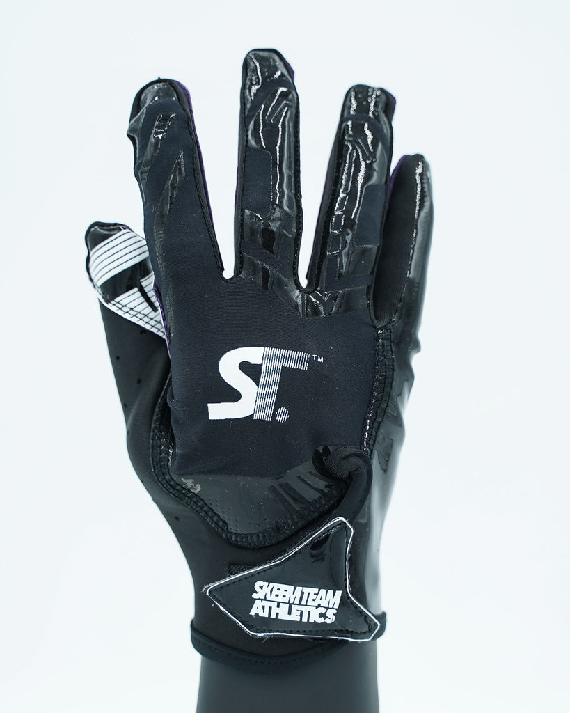 Skeemteam Football Gloves "Black/White"