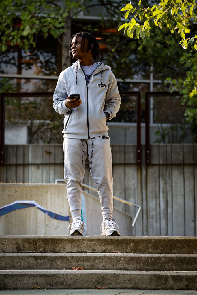 Grey nike 2025 jogger suit