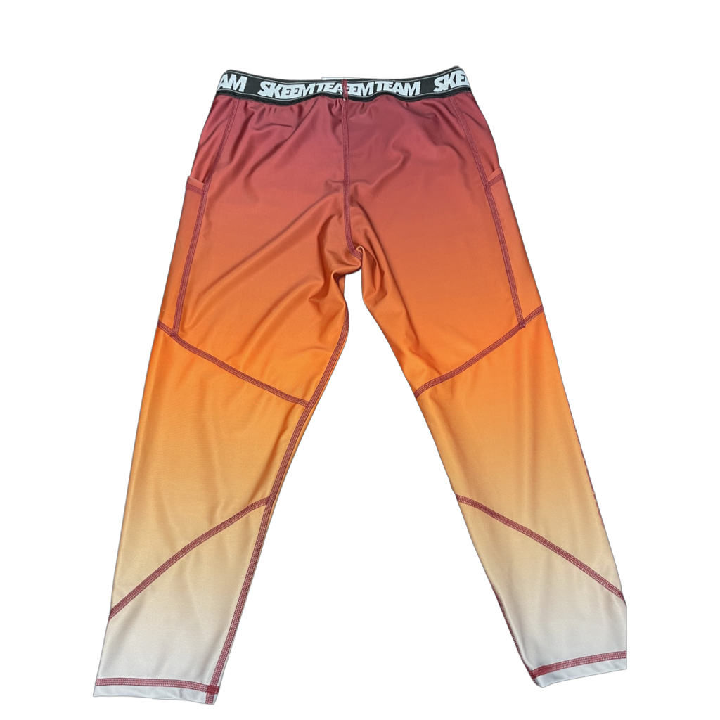 3/4 Length Compression Tights (Sunset)