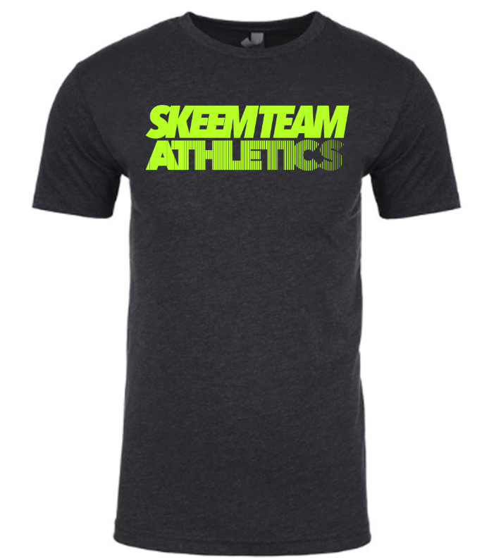 Signature Athletics T-Shirt (Highlighter Green Print)