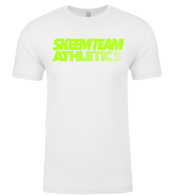 Signature Athletics T-Shirt (Highlighter Green Print)