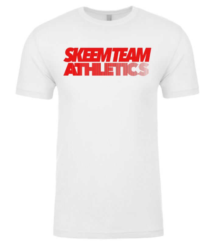 Signature Team Athletics T-Shirt (Red Print)